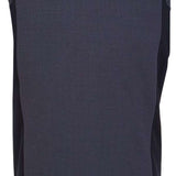 Spyder Outlaw Full Zip Fleece Vest 2022 - A dark gray fleece vest with a high collar and zippered front, featuring a small embroidered logo on the upper back in red.