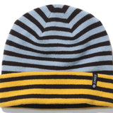 Stance Barnicle Beanie 2023 - A black beanie with a white logo on the front and a pom-pom on top.
