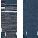 Stance Bobbin Snow Sock 2-Pack 2023 - A pair of gray snow socks with a subtle pattern and white accents.