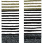 Stance Diatonic Snow Sock 2024 - White snow socks with a subtle diagonal stripe pattern and a small logo on top.