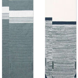 Stance Freeton Snow 2 Pack SB Sock 2024 - A pair of gray snowboard socks with a subtle pattern and white accents.