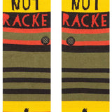 Stance Son Of A Crew Sock 2024 - Crew socks with a repeating pattern of yellow and blue stripes.