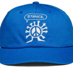 Stance Standard Adjustable Cap 2023 - Black cap with white embroidered logo on front and adjustable strap in back.