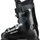 Tecnica Ladies Mach Sport HV 65 Ski Boots 2024 - Black ski boots with white lettering and silver buckles.