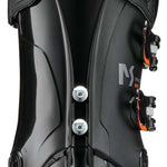 Tecnica Mach Sport HV 100 Ski Boots 2024 - Black ski boots with silver buckles and straps.