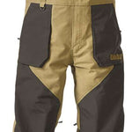 ThirtyTwo Basement Shell Bib Pant 2024 - Black bib pant with white logo on left leg and black straps.