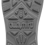 ThirtyTwo Women's Shifty BOA Snowboard Boot 2023 - A gray snowboard boot with a textured rubber outsole and a BOA closure system on the tongue.