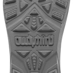 ThirtyTwo Women's Shifty BOA Snowboard Boot 2023 - A gray snowboard boot with a textured rubber outsole and a BOA closure system on the tongue.