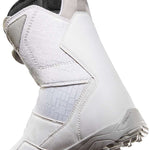 ThirtyTwo Women's Shifty BOA Snowboard Boot 2023 - A white snowboard boot with a black BOA dial on top and a gray sole.