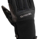 Treviso Spring Seether Glove - A black glove with a textured palm and thumb, featuring a small logo on the wrist strap.