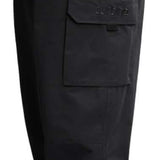 Turbine FDGB Shell Pant 2023 - Black pants with a red logo on the back pocket.