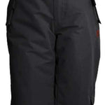 Turbine Boys Rodeo Insulated Pant 2022 - Black snow pants with adjustable straps and a zippered pocket on the side.