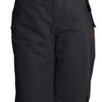 Turbine Boys Rodeo Insulated Pants 2024 - Black snow pants with adjustable straps and zippered pockets.