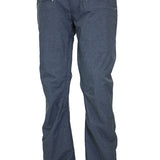 Turbine E2F Shell Pant 2021 - A pair of dark gray snow pants with a subtle pattern and silver hardware on the pockets.