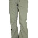 Turbine E2F Shell Pant 2021 - A pair of olive green snow pants with a zippered pocket on the right thigh and two cargo pockets on each side.