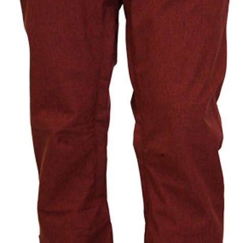 Turbine E2F Shell Pant 2023 - A pair of dark brown snow pants with a subtle pattern and silver hardware on the belt loops.