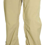 Turbine E2F Shell Pant 2023 - Beige snow pants with a black logo on the left leg and silver hardware.
