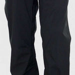 Turbine E2F Shell Pant 2023 - Black pants with silver rivets on pockets and belt loops.