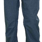 Turbine E2F Shell Pants 2024 - Dark blue pants with a subtle snowflake pattern on the left thigh and right knee, featuring silver-colored rivets along the belt loops.