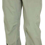 Turbine E2F Shell Pants 2024 - Olive green pants with a belt loop and silver rivet on the back pocket.
