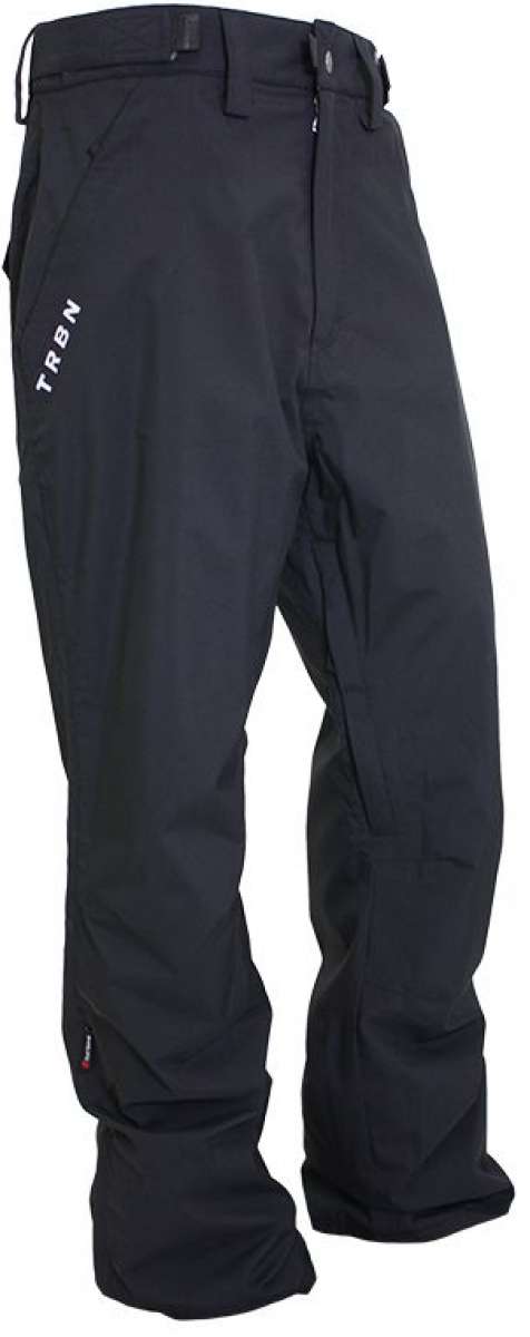 Turbine Ebo Shell Pant 2022 - Black pants with white lettering on left leg.
