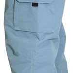 Turbine FDGB Shell Pant 2022 - Light gray pants with a red logo on the upper left pocket.