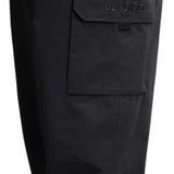 Turbine FDGB Shell Pant 2022 - Black pants with a red logo on the back pocket.