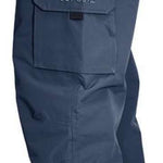 Turbine FDGB Shell Pants 2024 - Dark blue pants with a red logo on the upper left pocket.