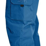 Turbine FDGB Shell Pants 2024 - Dark blue pants with a red logo on the upper left pocket.