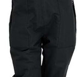 Turbine Girls Insulated Bib 2023 - Black bib overalls with a white logo on the front pocket.