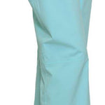 Turbine Women's Aura II Shell Pant 2023 - Light blue shell pant with zippered pockets and adjustable waistband.