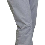 Turbine Women's Aura II Shell Pant 2023 - Light gray shell pant with zippered pockets and belt loops.
