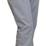 Turbine Women's Aura II Shell Pant 2023 - Light gray shell pant with zippered pockets and belt loops.