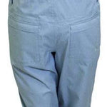 Turbine Ladies Longtrail Bib Pants - Light gray bib pants with black trim and adjustable straps on shoulders.