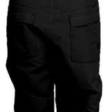 Turbine Ladies Longtrail Bib Pants 2024 - Black bib pants with adjustable straps and multiple pockets on the sides.