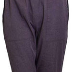 Turbine Ladies Longtrail Bib Pants 2024 - Dark-colored bib pants with a white logo on the left leg, featuring a belt and adjustable straps.