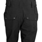 Turbine Mission II Bib Pants 2024 - Black bib pants with adjustable straps and multiple pockets on the sides.