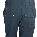 Turbine Mission II Bib Pants 2024 - Dark gray bib pants with black straps and silver buckles.