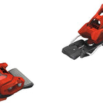 Tyrolia Attack 14 Ski Bindings 2024 - Red bindings with black hardware and silver screws.
