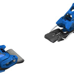 Tyrolia Attack 14 Ski Bindings 2024 - Black bindings with silver screws and a black lever on top.