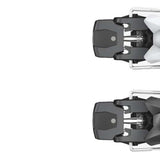 Tyrolia Attack 14 Ski Bindings 2024 - Black bindings with silver hardware and white lettering on top plate.