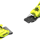 Tyrolia Attack 14 Ski Bindings 2024 - Yellow bindings with black hardware and a gray base plate.