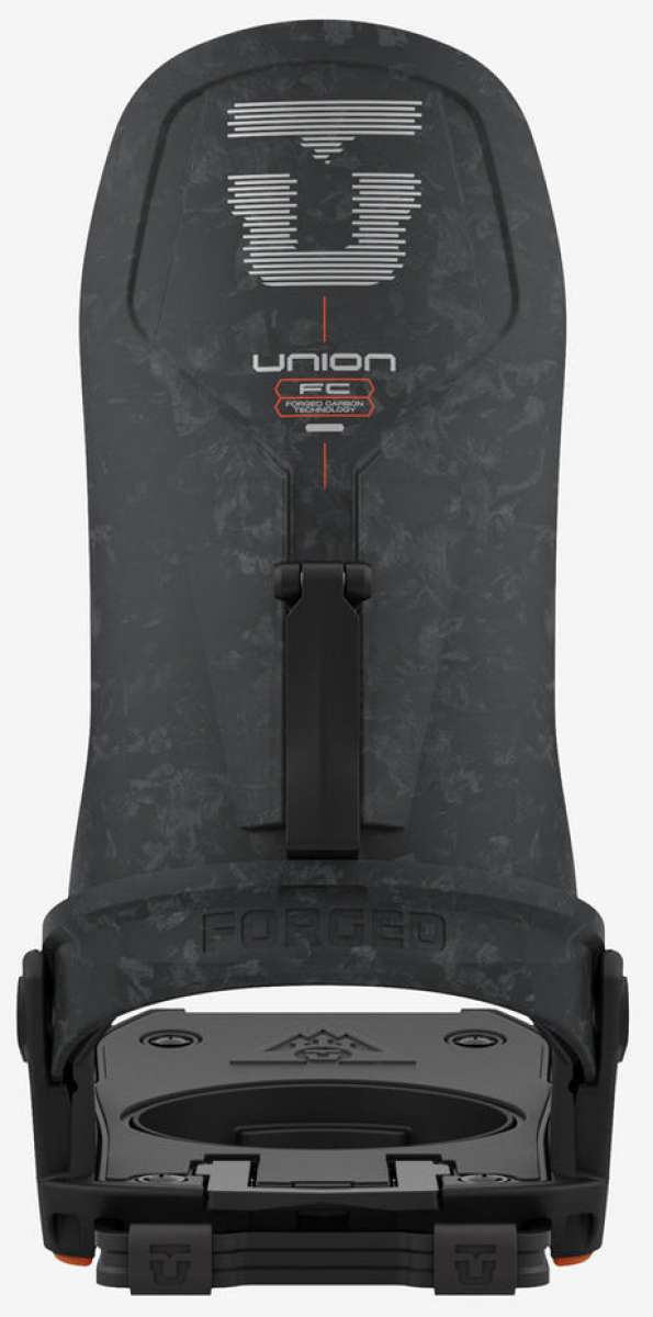 Union Charger Pro Splitboard Binding - 2024 binding with black plastic hardware and a textured, matte finish on the baseplate.