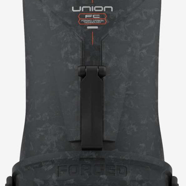 Union Charger Pro Splitboard Binding - 2024 binding with black plastic hardware and a textured, matte finish on the baseplate.