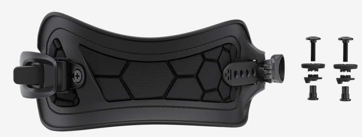 Union Forma Elite Ankle Strap - Black strap with silver buckle.