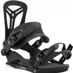 Union Women's Rosa Snowboard Binding - Black binding with a textured strap and a small logo on the buckle.