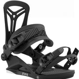 Union Women's Rosa Snowboard Binding - Black binding with a textured strap and a small logo on the buckle.