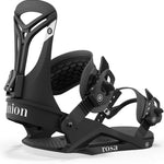 Union Women's Rosa Snowboard Binding - Black snowboard binding with white accents and a textured footbed.