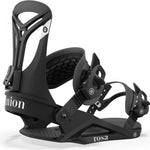 Union Women's Rosa Snowboard Binding - Black snowboard binding with white lettering and logo on straps.