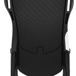 Union Women's Trilogy Snowboard Bindings 2023 - A black snowboard binding with a textured pattern on top and white accents on the sides.